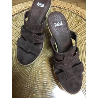 アグ(UGG)のugg  ウエッジソールサンダル(サンダル)