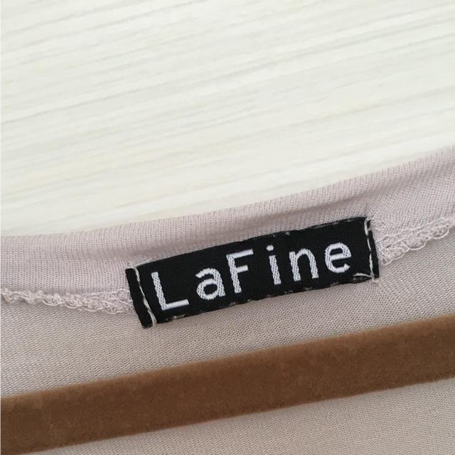 LaFine(ラファイン)のLaFine  カットソー Tシャツ レディースのトップス(Tシャツ(半袖/袖なし))の商品写真