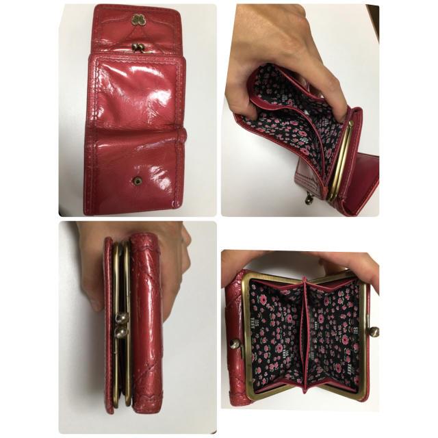 ANNA SUI(アナスイ)のアナスイ がま口 折りたたみ財布 ピンク レディースのファッション小物(財布)の商品写真