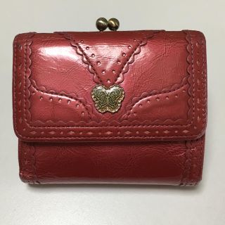 アナスイ(ANNA SUI)のアナスイ がま口 折りたたみ財布 ピンク(財布)