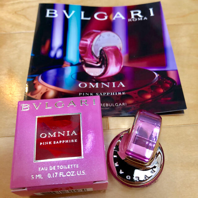 BVLGARI(ブルガリ)のブルガリ 香水 オムニア ピンクサファイヤ  オードトワレ コスメ/美容の香水(香水(女性用))の商品写真