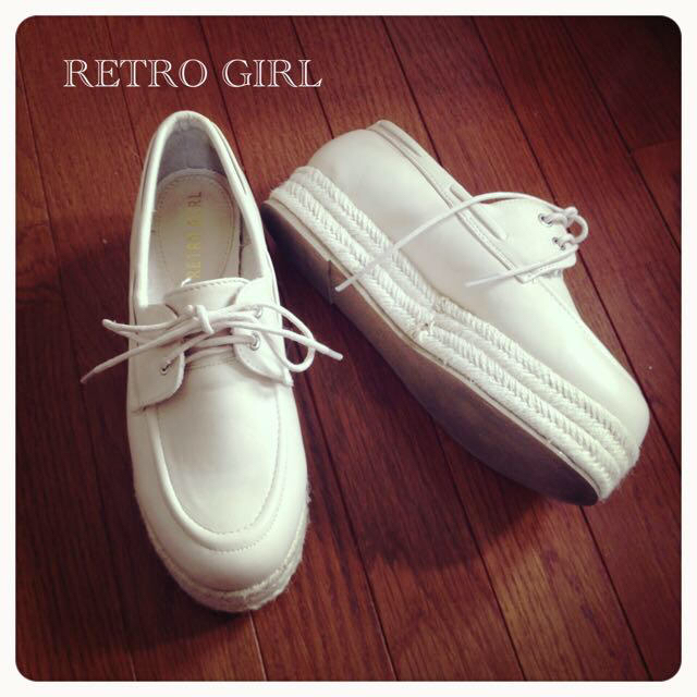 RETRO GIRL(レトロガール)のレトロガール♡厚底ローファー レディースの靴/シューズ(ローファー/革靴)の商品写真