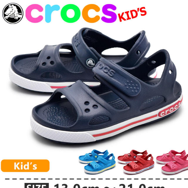 crocs(クロックス)のクロックス サンダル キッズ 15センチ キッズ/ベビー/マタニティのキッズ靴/シューズ(15cm~)(サンダル)の商品写真