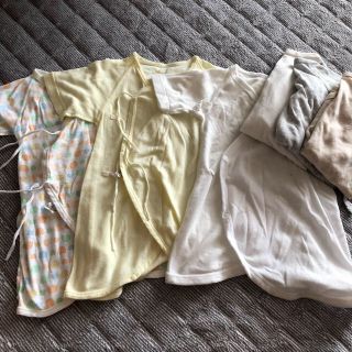 ユニクロ(UNIQLO)の新生児 コンビ肌着6枚セット(肌着/下着)