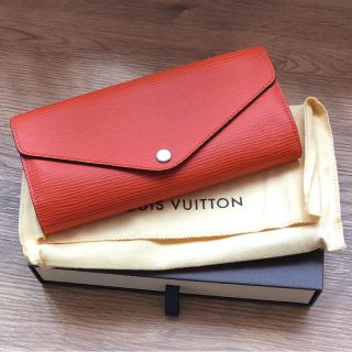 ルイヴィトン(LOUIS VUITTON)のヴィトン エピ 長財布 オレンジ 未使用(長財布)