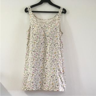 ユニクロ(UNIQLO)のブラトップ♡花柄 チュニック  L(チュニック)