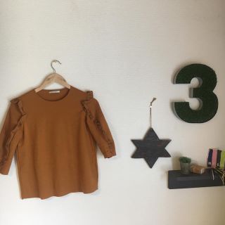 ザラ(ZARA)のzara トップス(カットソー(長袖/七分))