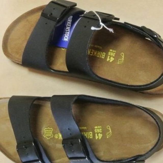 BIRKENSTOCK(ビルケンシュトック)のBirkenstock ビルケンシュトック Milano 黒 EU41 独製 メンズの靴/シューズ(サンダル)の商品写真