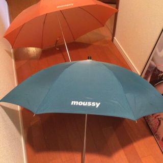 マウジー(moussy)のマウジー 折り畳み傘 ノベルティ(傘)