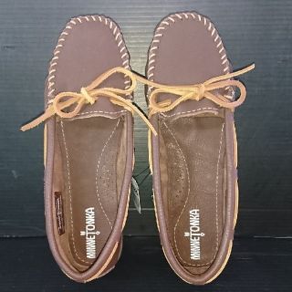 ミネトンカ(Minnetonka)のミッフィー25さん専用新品616S ミネトンカ モカシン 25cm(スリッポン/モカシン)