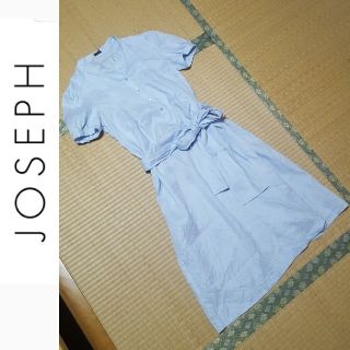 ジョゼフ(JOSEPH)の※新品★M★リネンシャツワンピース(ひざ丈ワンピース)