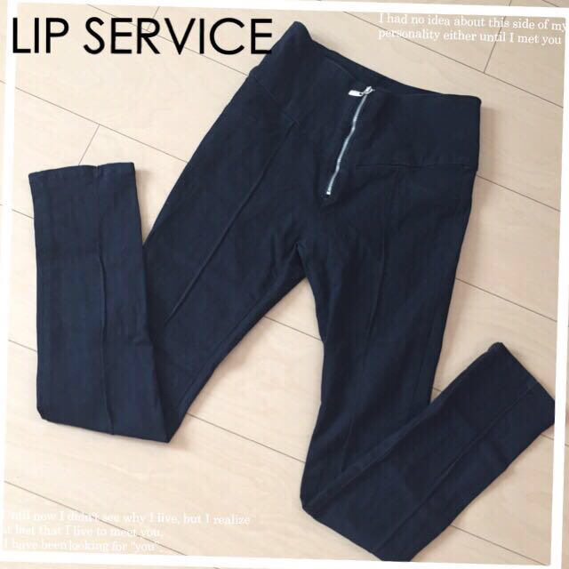 LIP SERVICE(リップサービス)のリップサービス♡ハイウエストスキニー レディースのパンツ(カジュアルパンツ)の商品写真