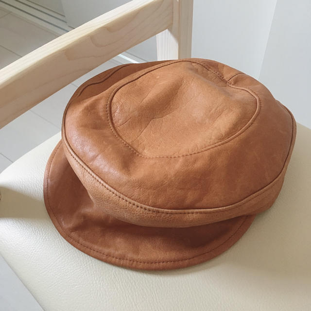 CA4LA(カシラ)のCA4LA 合皮キャスケット レディースの帽子(キャスケット)の商品写真