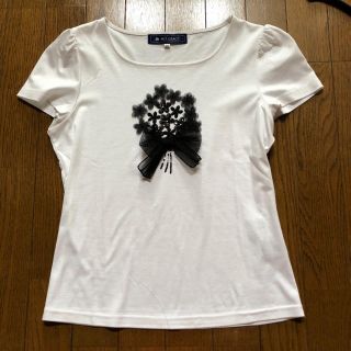 エムズグレイシー(M'S GRACY)のお値下げ  美品  エムズグレイシー     Tシャツ(カットソー(半袖/袖なし))