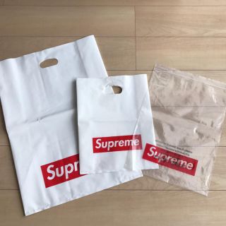 シュプリーム(Supreme)の【新品】Supreme大小透明袋3枚セット♡(ショップ袋)