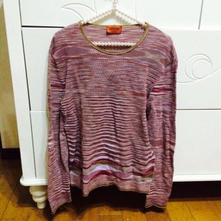 ミッソーニ(MISSONI)のMISSONI☆柄ニット(ニット/セーター)