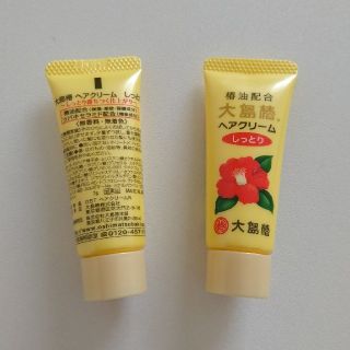 オオシマツバキ(大島椿)の大島椿 ヘアクリーム ミニサイズ(ヘアケア)