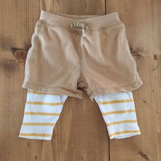 ベビーギャップ(babyGAP)のbaby gap 80 ショートパンツ レギンス 重ね着風(パンツ)