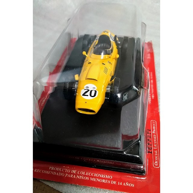 Ferrari(フェラーリ)のレア 新品未開封 アシェット フェラーリ FERRARI 246 F1 1958 エンタメ/ホビーのおもちゃ/ぬいぐるみ(ミニカー)の商品写真