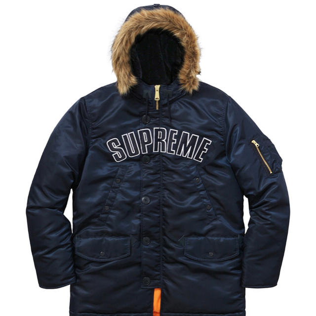 Supreme(シュプリーム)の値下げ 17aw supreme N-3B Parka フライトジャケット/ メンズのジャケット/アウター(フライトジャケット)の商品写真