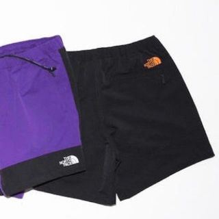 ザノースフェイス(THE NORTH FACE)のBEAMS ノースフェイス OUTDOOR UTILITY SHORT 黒 Ｌ(ショートパンツ)