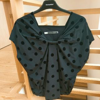 コムデギャルソン(COMME des GARCONS)のsakayori　ドットブラウス(シャツ/ブラウス(半袖/袖なし))