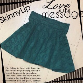 スキニーリップ(Skinny Lip)のSkinnyLip♡レースフレアスカート(ミニスカート)