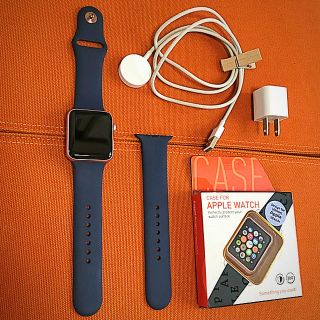 アップルウォッチ(Apple Watch)のyuusuke様【使用感あり】AppleWatchSeries2 42 ローズ(その他)