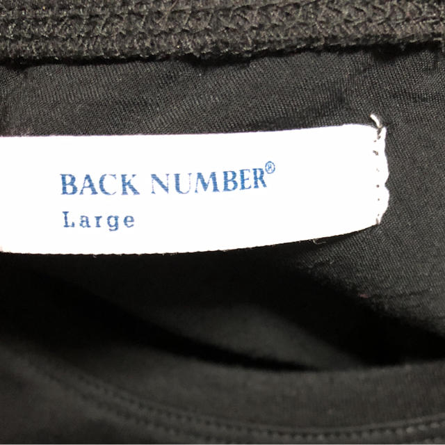 BACK NUMBER(バックナンバー)のbacknumber バックナンバー Tシャツ １回のみ着用  レディースのトップス(Tシャツ(半袖/袖なし))の商品写真