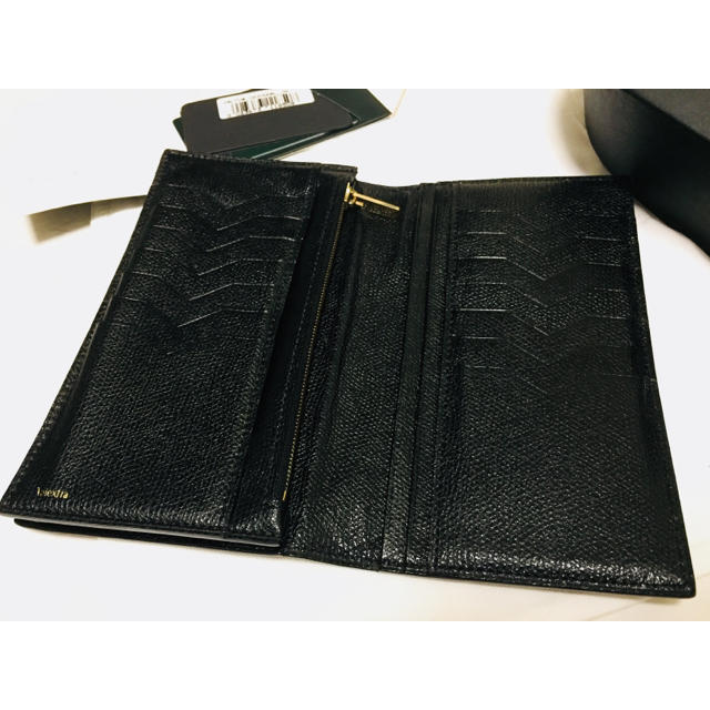 Valextra - 定価11万 Valextra ヴァレクストラ レザー長財布 小銭入れ