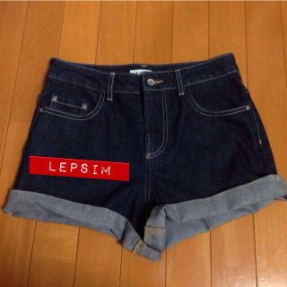 レプシィムローリーズファーム(LEPSIM LOWRYS FARM)のLEPSIM＊デニムショートパンツ(ショートパンツ)