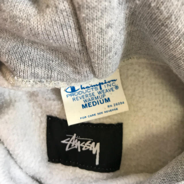 STUSSY(ステューシー)のstussy championコラボ パーカー メンズのトップス(パーカー)の商品写真