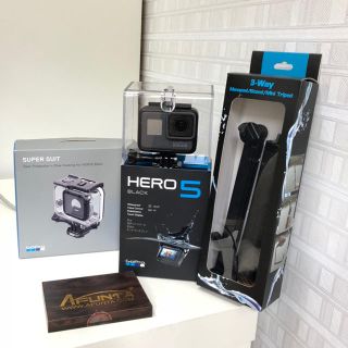 ゴープロ(GoPro)のGoPro 5点セット(ビデオカメラ)