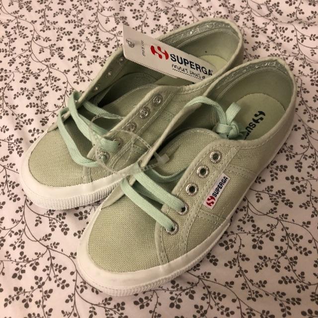 Superga ミントグリーンが可愛い♪スニーカー 1