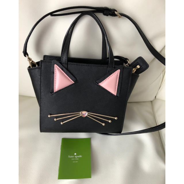 kate spade new york(ケイトスペードニューヨーク)のケイトスペード  ネコ バック レディースのバッグ(ショルダーバッグ)の商品写真