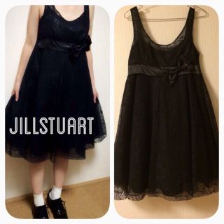 ジルスチュアート(JILLSTUART)のジルスチュアートチュール×レースワンピ(ミニワンピース)