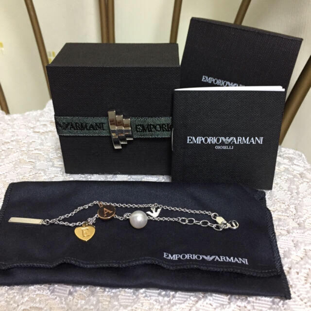 Emporio Armani(エンポリオアルマーニ)の最終お値下げ☆未使用☆エンポリオ アルマーニ☆ブレスレット レディースのアクセサリー(ブレスレット/バングル)の商品写真