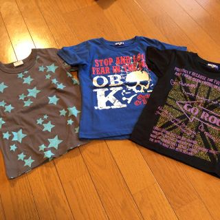 ジャンクストアー(JUNK STORE)のTシャツ3点セット 110、120cm 夏用 junk store他(Tシャツ/カットソー)