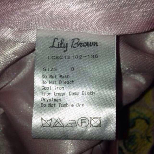 Lily Brown(リリーブラウン)のリリーブラウン☆ペプラムスカート レディースのスカート(ミニスカート)の商品写真