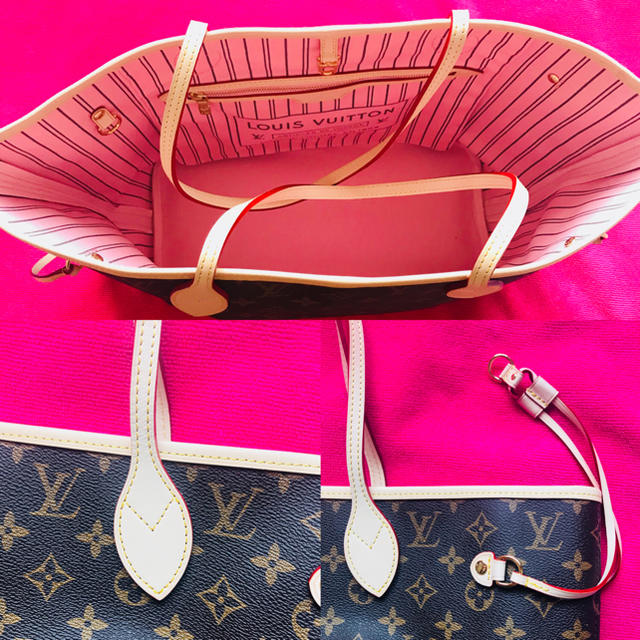 LOUIS VUITTON - 未使用ルイヴィトン ネバーフルMM 内側ピンク桜の通販 by MoMo's shop｜ルイヴィトンならラクマ