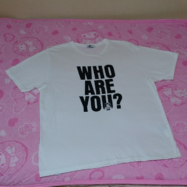 HYSTERIC GLAMOUR(ヒステリックグラマー)の美品！ヒステリックグラマー 【WHO ARE YOU】 Tシャツ メンズのトップス(Tシャツ/カットソー(半袖/袖なし))の商品写真