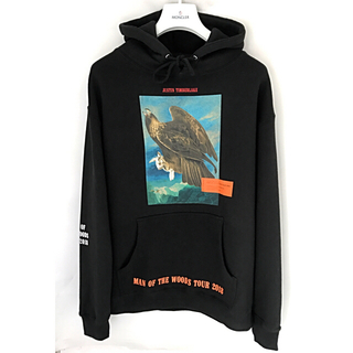 オフホワイト(OFF-WHITE)のHERON PRESTON × justin timberlake パーカーM(パーカー)