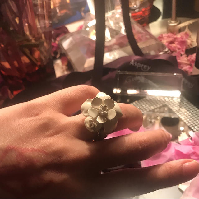 CHANEL(シャネル)のCHANEL シャネル リング カメリア レディースのアクセサリー(リング(指輪))の商品写真