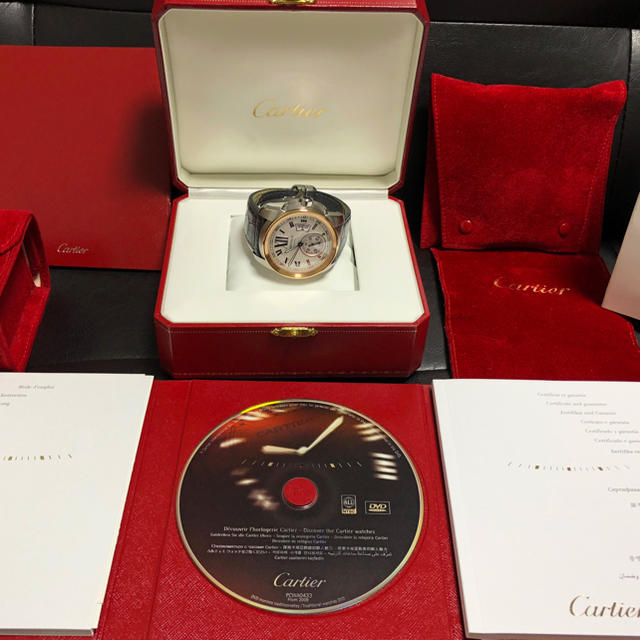 極美品 Cartier カルティエ カリブル ドゥカルティエ 時計