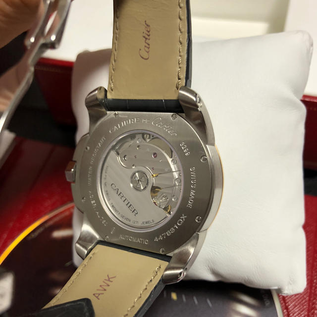 Cartier(カルティエ)の極美品 Cartier カルティエ カリブル ドゥカルティエ 時計  メンズの時計(腕時計(アナログ))の商品写真