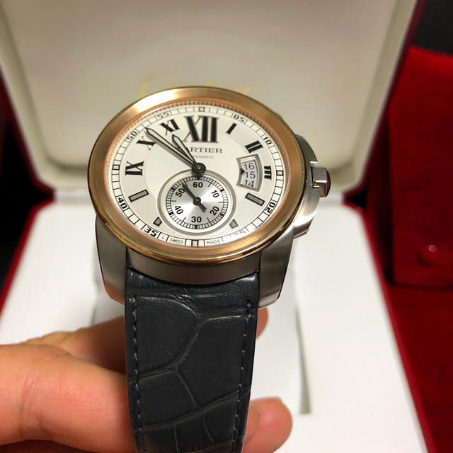 Cartier(カルティエ)の極美品 Cartier カルティエ カリブル ドゥカルティエ 時計  メンズの時計(腕時計(アナログ))の商品写真