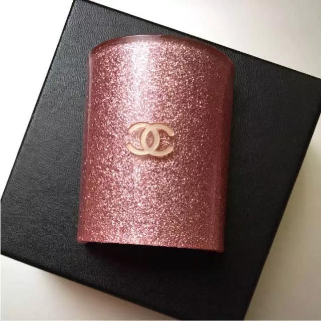 正規品 美品 CHANEL シャネル  ラメ グリッター  バレッタ 髪留め