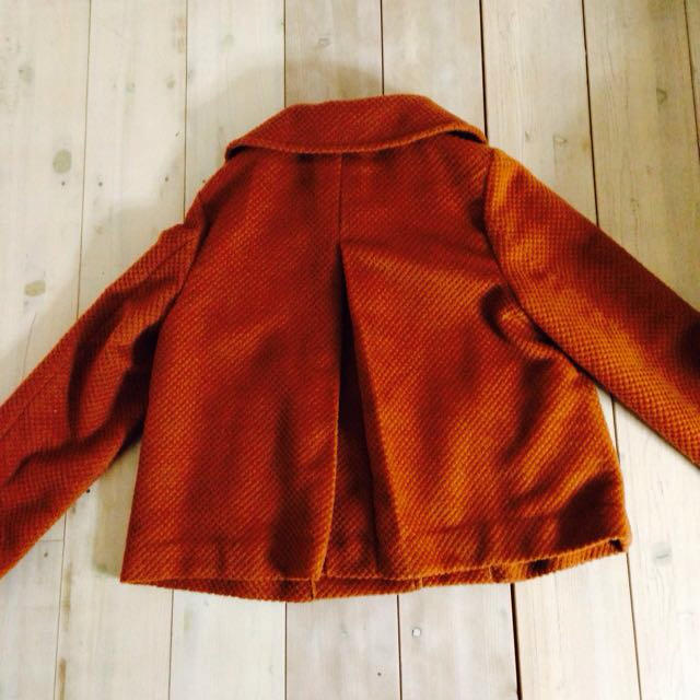 古着 オレンジコート レディースのジャケット/アウター(ピーコート)の商品写真