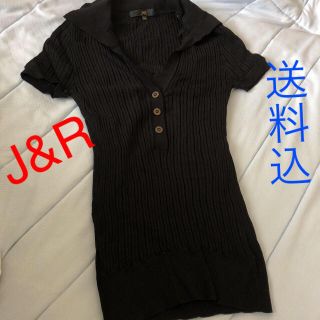 ジェイアンドアール(J&R)のJ&R 半袖ニット レディースMサイズ✳️サマーニット 半袖 Tシャツがわりに(Tシャツ(半袖/袖なし))