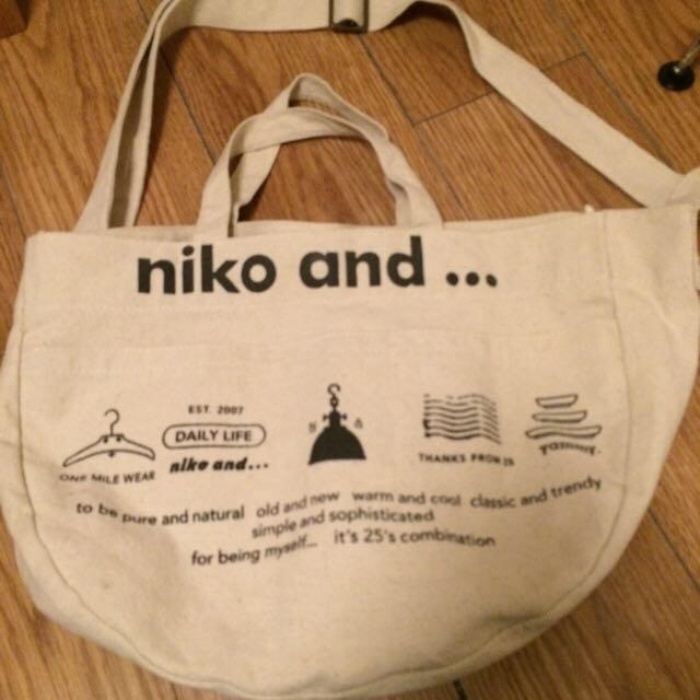 niko and...(ニコアンド)のnico and  ショルダーバッグ レディースのバッグ(トートバッグ)の商品写真